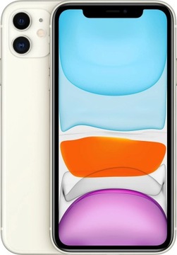 Smartfon Apple iPhone 11 64GB Biały