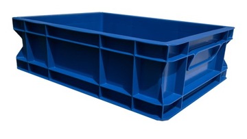 POJEMNIK MAGAZYNOWY 400x300x120 NIEBIESKI