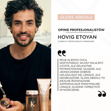 Kérastase Gloss Absolu Zestaw Nawilżający Do Włosów Puszących Się