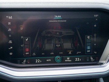 Volkswagen Touareg III SUV 3.0 V6 SCR TDI 286KM 2019 VW Touareg R-Line PL Full Wentyle Masaż Dynaudio Panorama Dociąg Matrix Hak, zdjęcie 10