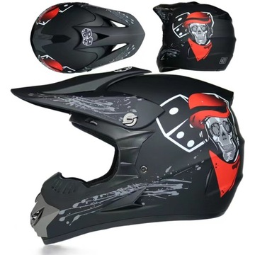 Kask terenowy motocyklowy Kask rowerowy-S-XL Promocja!