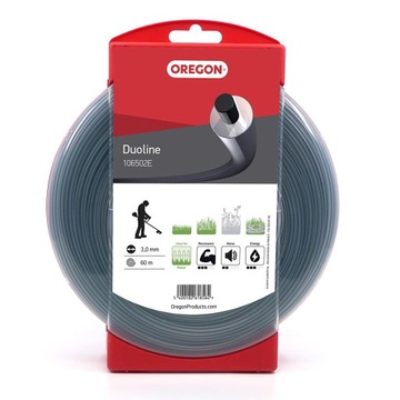 Żyłka do kosy OREGON DUOLINE 3,0mm x 60m OKAZJA