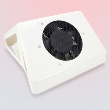 Настольный пылесос для ухода за ногтями 80 Вт - белый