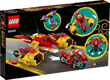 LEGO Monkie Kid 80008 — Самолет Monkie Kid