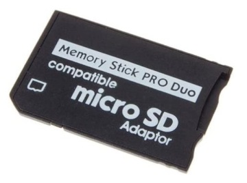 Адаптер MicroSD для PSP Memory Stick Pro Duo