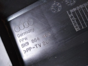 AUDI A4 B8 COMBI КРЫШКА РЕМНЯ ЗАДНЯЯ КРОМКА БАГАЖНИКА 08R