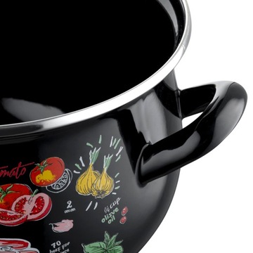 Набор горшков для лазаньи Emalia Polska Pleszew 8 предм.