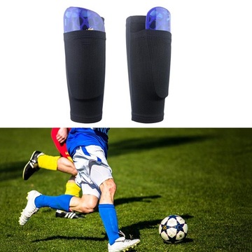 Юниорские футбольные щитки Football Sports Blue
