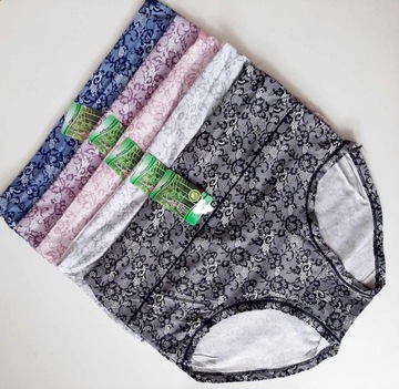 Трусики C&R PREGNANCY PANEL фолк 4014 бамбук 4XL ВЫСОКИЕ