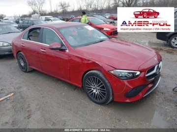 Mercedes Klasa C W206 2024 Mercedes-Benz Klasa C 2024r., 4x4, 2.0L 2.0 Benzyna 255KM