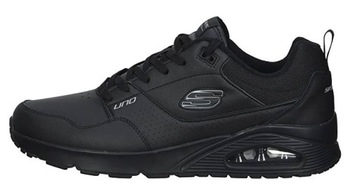 Buty Skechers Uno Suroka 232250-BBK SKÓRZANE SNEAKERSY CIEPŁE NA CO DZIEŃ