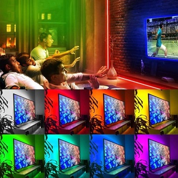 RGB 5050 СВЕТОДИОДНАЯ ЛЕНТА 20м USB-лампы Лента освещения Светодиоды ДИСТАНЦИОННОЕ УПРАВЛЕНИЕ + ПРИМЕНЕНИЕ