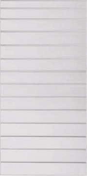 PANEL SKLEPOWY FREZOWANY SHOPWALL SPACEWALL SLATWALL 90x200 F15 SZARY