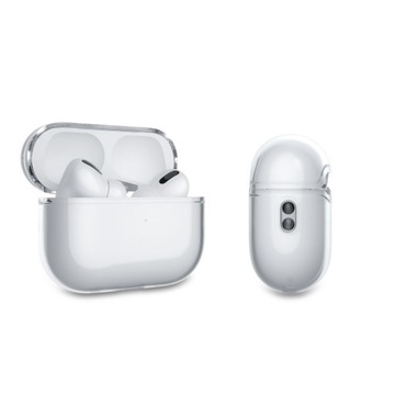 ЧЕХОЛ ДЛЯ APPLE AIRPODS PRO 1/2 TECH-PROTECT FLEXAIR ПРОЗРАЧНЫЙ