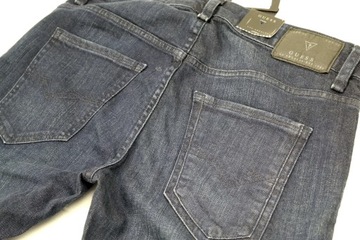 GUESS Spodnie męskie jeansy 30/34