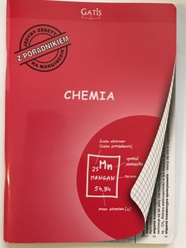 Zeszyt A5/60K kratka chemia z poradnikiem