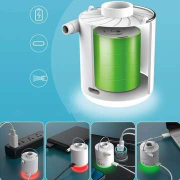 ПОРТАТИВНЫЕ КОМПРЕССОРЫ ПОРТАТИВНЫЙ ЭЛЕКТРИЧЕСКИЙ НАСОС 180 Л/МИН, НАДУВНОЙ