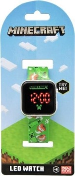Zegarek cyfrowy Minecraft / Minecraft led watch