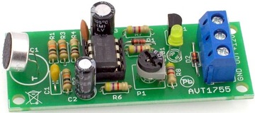 Detektor hałasu, DIY, AVT1755 B