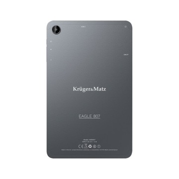 Планшет Kruger&Matz 8,4 дюйма EAGLE 807, 4/64 ГБ, GPS, USB-C, LTE, Android 13