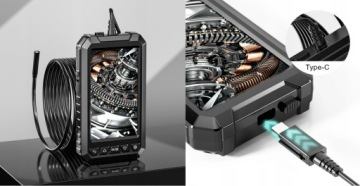 ИНСПЕКЦИОННАЯ КАМЕРА ENDOSKOP 5M 8LED IPS FHD INSKAM ALS5005