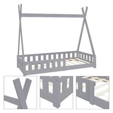 Детская кроватка с защитой от выпадения