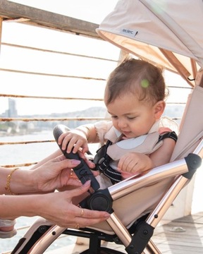 LECLERC Baby Influencer Sand Chocolate 526 коляска-самолет