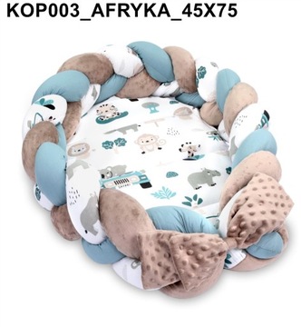 KOKON NIEMOWLĘCY GNIAZDO KOJEC 45X75 WZORY