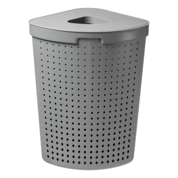 KOSZ NA PRANIE NAROŻNY BIELIZNĘ SOLIDNY 62L DUŻY S