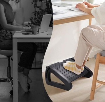 РЕГУЛИРУЕМАЯ ПОДНОГКА, НАСТОЛЬНАЯ ПОДНОГКА С ФУНКЦИЕЙ МАССАЖА, ЭРГОНОМИЧНАЯ