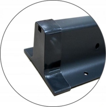 Parasol ogrodowy szary Mini Roma 250x250 cm + pokrowiec