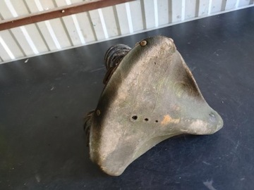 STARY ZABYTKOWY POLSKI ROWER PRL SIEDZENIE LOGO