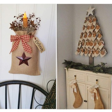 ДЕКОРАТИВНЫЕ ДЖУТОВЫЕ СУМКИ 10Х14см 30 ШТ.