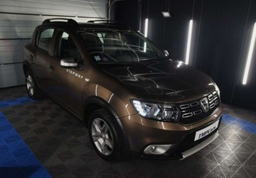 Dacia Sandero II Hatchback 5d Facelifting 0.9 TCe 90KM 2017 Dacia Sandero Stepway Benzyna Klimatyzacja Duze radio Zarejestrowany 90KM, zdjęcie 21