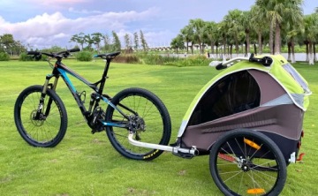 2x РУЧКА-КРЮК ДЛЯ КРЕПЛЕНИЯ НА ВЕЛОСИПЕДНЫЙ ПРИЦЕП