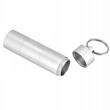 Водонепроницаемый мини-брелок для лекарств с контейнером для лекарств