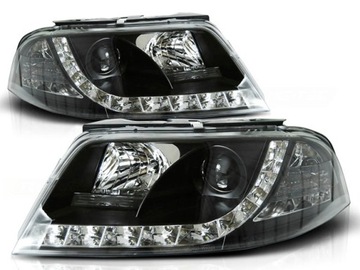 LAMPY VW PASSAT B5 FL 3BG 01-05R DAYLIGHT LED BLK