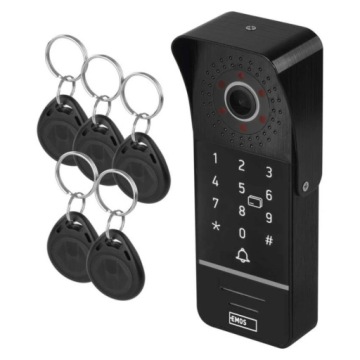 Kamerová jednotka pro monitory a videotelefony Emos EM-10AHD