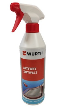 Aktywny zmywacz szyb szkła czyści najlepiej WURTH