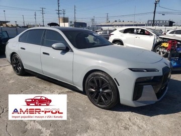 BMW Seria 7 G70 2024 BMW Seria 7 2024 r., 3,0L 740 I 3.0 Benzyna 375KM