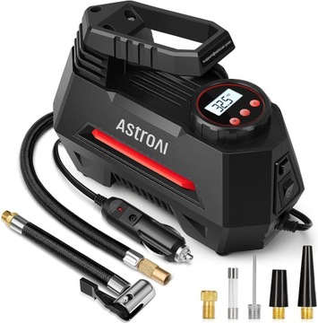 KOMPRESOR ASTROAI INFLATOR POMPKA DO OPON SAMOCHODOWYCH PRZENOŚNY 100PSI