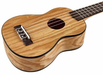 Harley Benton UK-12 Satin Ash Ukulele sopranowe satynowe