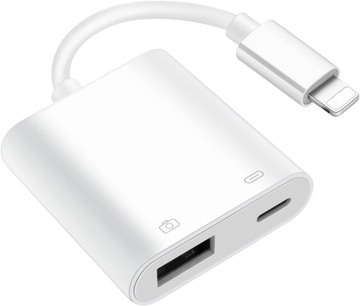WSZECHSTRONNY ADAPTER USB APARAT KOMPUTER IPHONE