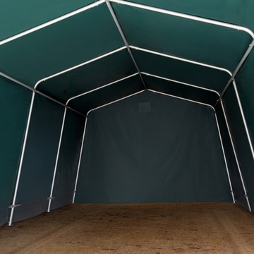 3,3х6,2м, Тент гаражный, ПВХ 500 Н, темно-зеленый