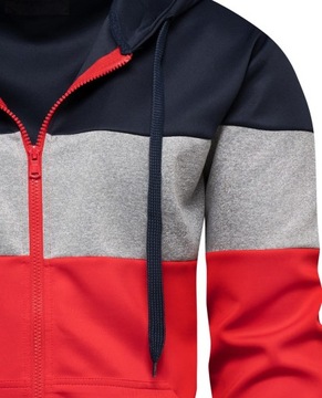 МУЖСКАЯ ТОЛСТОВКА С КАПЮШОНОМ, МОЛНИЯ L