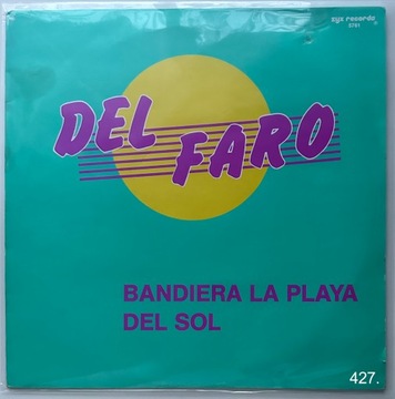 DEL FARO Bandiera La Playa Del Sol MAXI winyl 12' EX+ wyd. 1987 rok