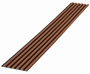 Lamele 3D 6szt. na filcu 275cmx27cm MERBAU