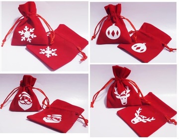 Рождественский футляр для столовых приборов Украшение рождественского подарка