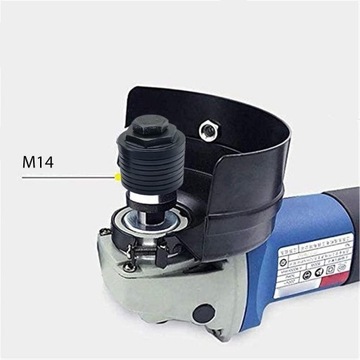 Адаптер для угловой шлифовальной машины M14 для канавочной настенной пилы + крышка корпуса