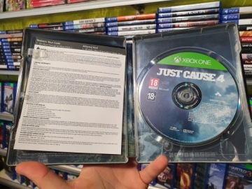 JUST CAUSE 4 PL STEELBOOK XBOX ONE EDITION ИДЕАЛЬНАЯ